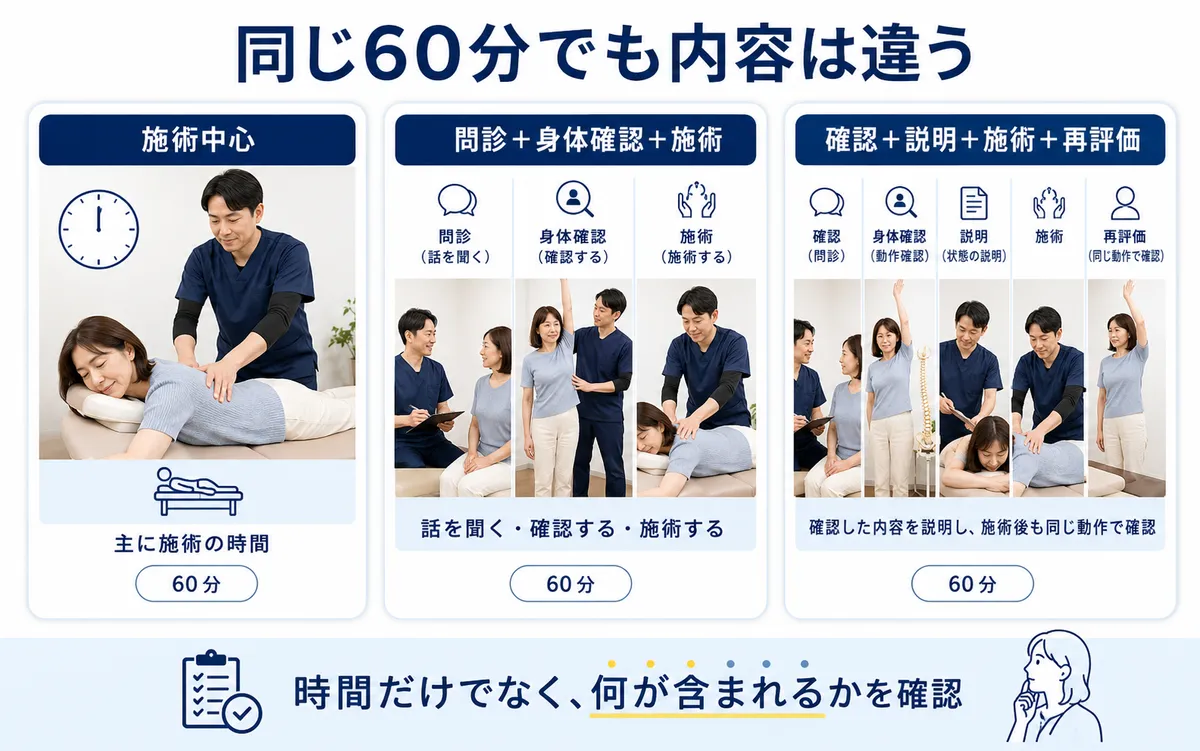 整体料金を比較するときに通常料金・時間・初回確認・資格経験・再評価を見る5項目