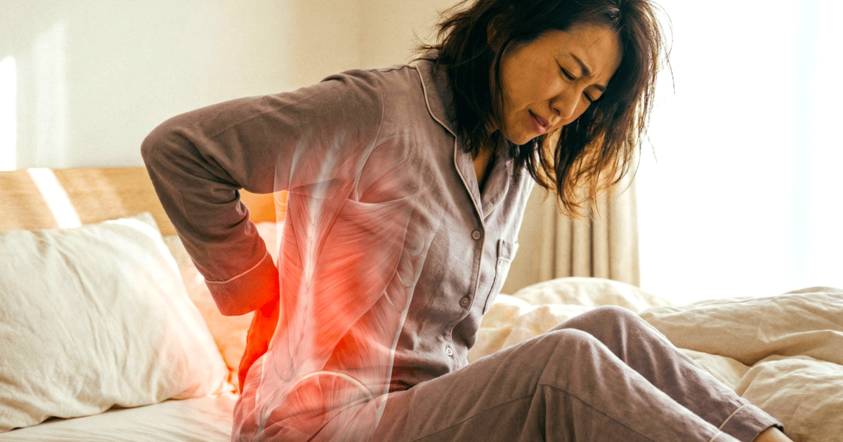 起床時の腰痛で整体に行きたい女性