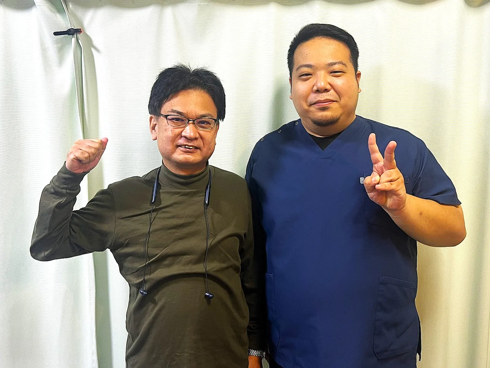 S・Iと院長の写真